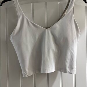 lululemon athletica White Tank Top